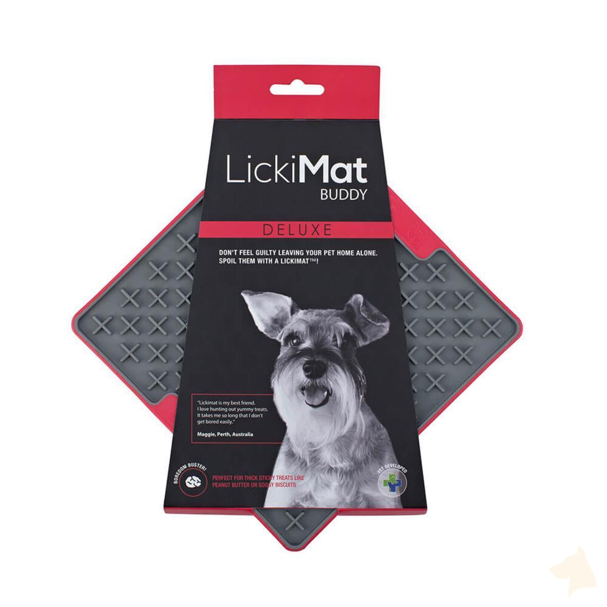 LICKIMAT® Buddy Premium - pink/grau - athleticdog