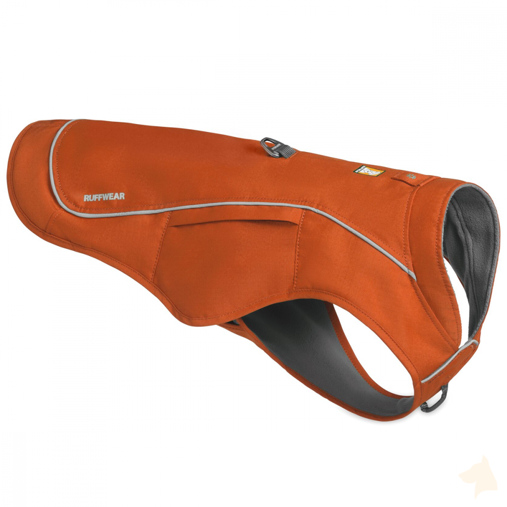 2in1 Geschirr und Mantel Ruffwear Overcoat Fuse™ - orange - athleticdog