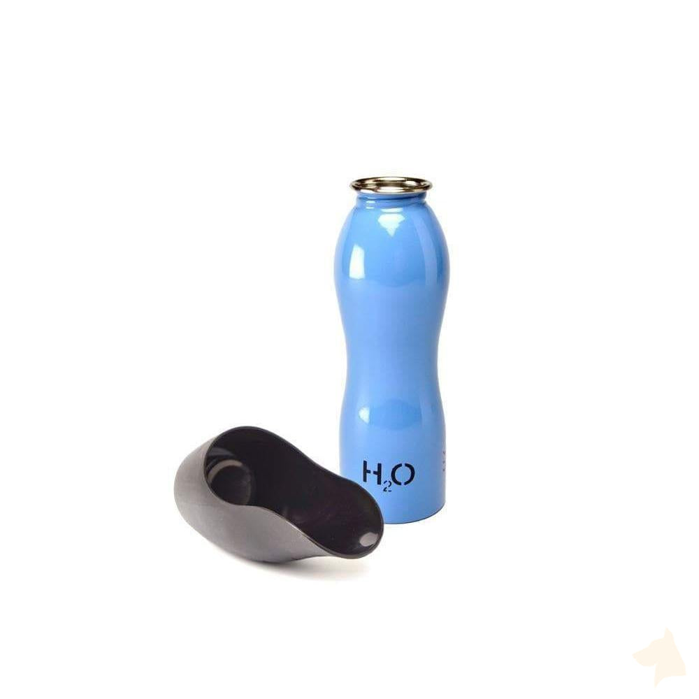 Trinkflasche für Hunde H2O4K9 - blau - athleticdog