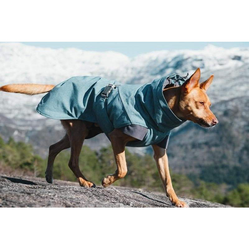 Wintermantel Hurtta Expedition Parka - blau - athleticdog